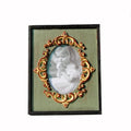 Vintage Wooden Picture Frame Rustic Wall & Desktop Wedding Photo Display
