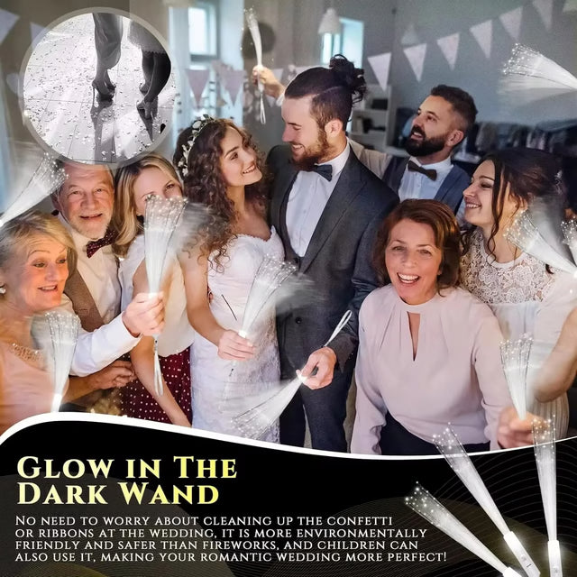 Fiber Optic LED Wedding Wands