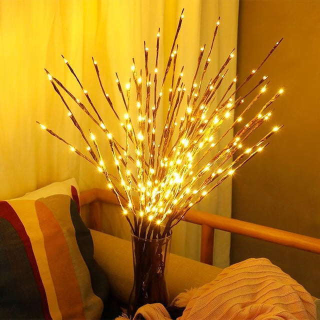 LED Willow Branch Lights – Elegant Lighted Branches for Home Decor
